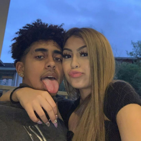 Vincent Whitaker with his ex-girlfriend, Desiree Montoya.